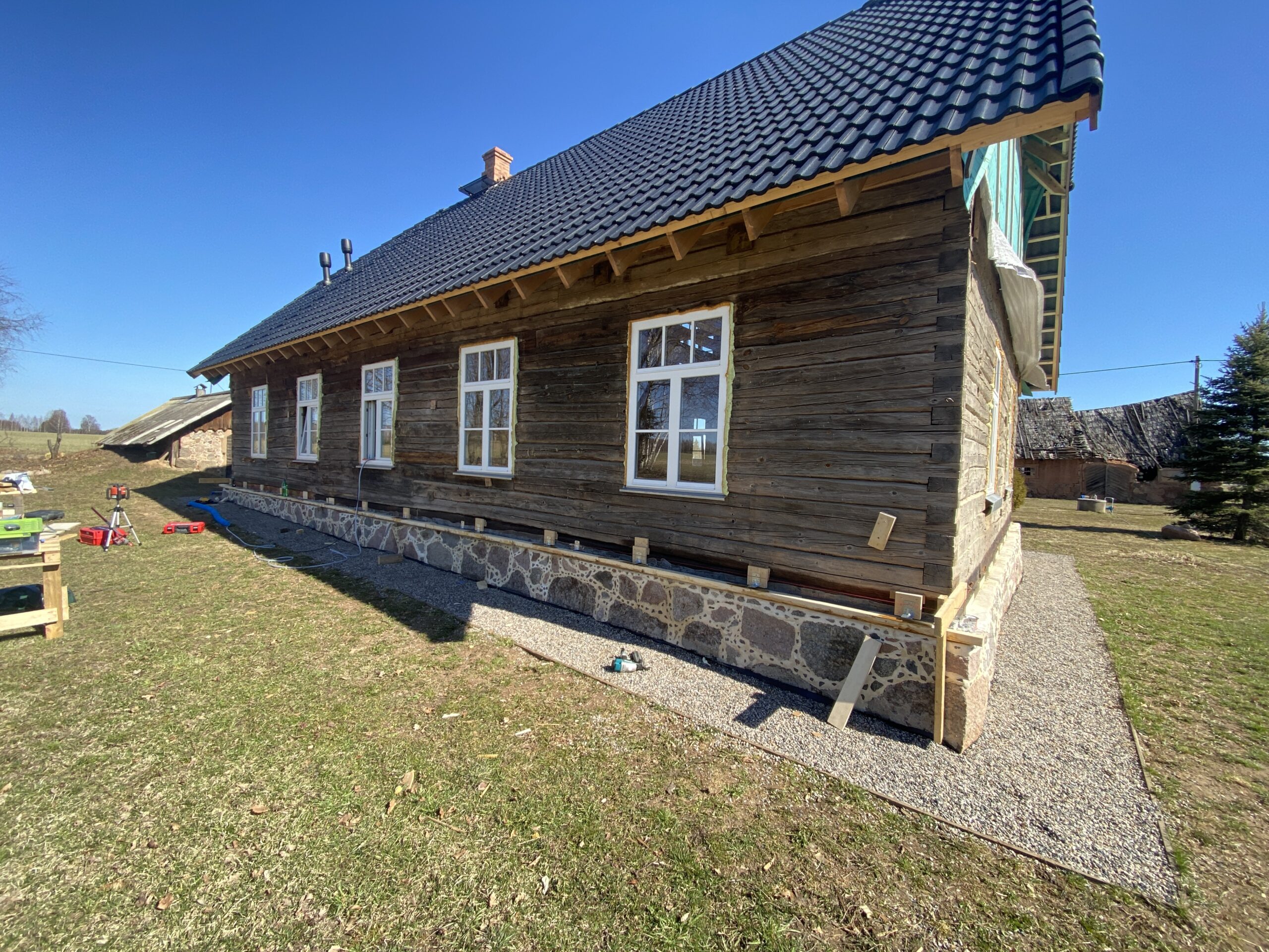 Puitmaja välisilme ja fassaaditööd