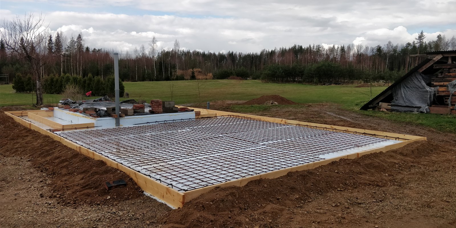 Plaatvundamendi ettevalmistus